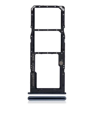 Dual Sim Card Tray Compatible For Samsung Galaxy A50S (A507 / 2019) (Black) - Image 1 of 3