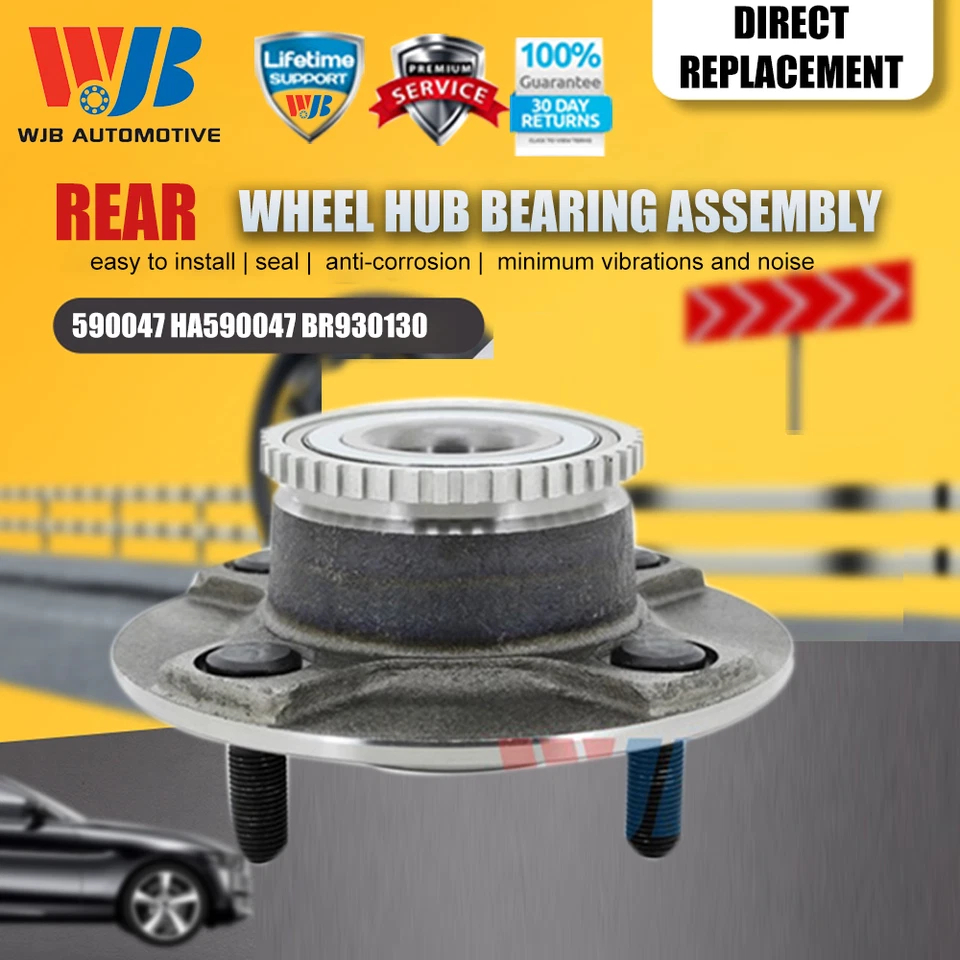 2PCS Rear Wheel Bearing Hub Assembly Fit for Nissan Altima 1998-2001 590047 Foto 1 de 4