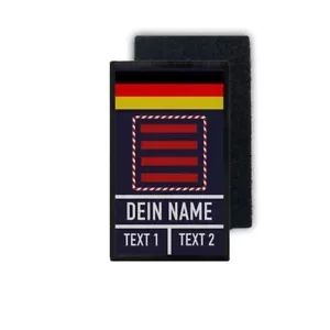 Rank Patch Feuerwehr Höhenrettung Blutgruppe Feuer Brandwehr 9,8x6cm#36416 - Bild 1 von 1