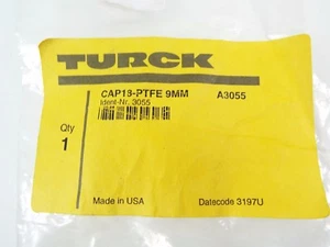 TURCK CAP-18-PTFE-9MM PROXIMITY SWITCH CAP 9 MM NEW - Picture 1 of 3