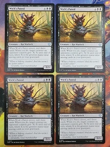 (4x) Wick's Patrol ~ Bloomburrow MTG ~ Playset Lot NM Pack Fresh wicks - Picture 1 of 1