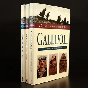 1997 3vol VC's Of The First World War Military History Books WW1 Gallipoli - Picture 1 of 14