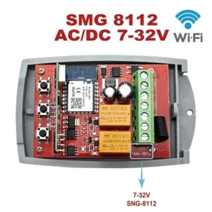 ✨Tuya 2-Kanal Wifi Wlan 433Mhz Rolling Code Funk Empfänger Schalter Garagentor✨ - Bild 1 von 5
