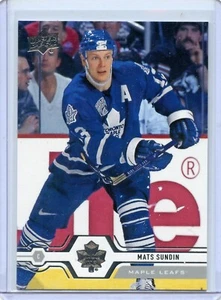 2019-20 Upper Deck Retired Photo Variations Mats Sundin #13 HOF - Bild 1 von 2