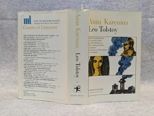 Leo Tolstoy / Anna Karenina Vintage 1965 Modern Library HCDJ VGC - Picture 1 of 9