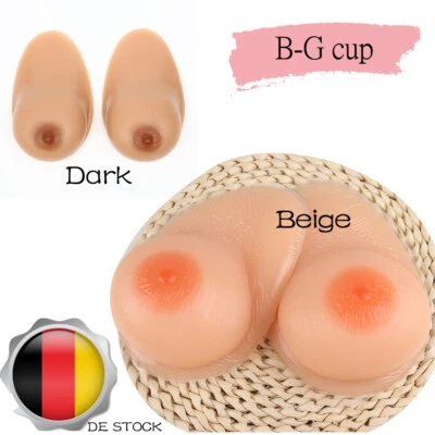 Tropfen Silikon Prothetik Brust Selbstklebende Mastektomie Gefälschte Boob - Bild 1 von 4