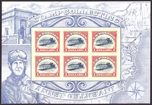 USA # 4806b 2 $ invertiert Jenny Imperf postfrisch Scheibe mit 6 Briefmarken keine Stanzteile - APS Life - Bild 1 von 1