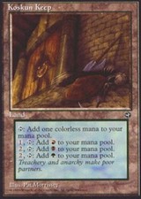 Koskun Keep X4 (Homelands) MTG (NM) *CCGHouse* Magic