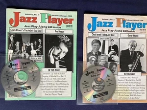 Jazz Player Magazines Volume 3 Nos 1 & 2 Play-Along CDs x2 US Import 1996 - Picture 1 of 12