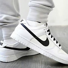 Nike Dunk Low Retro Shoes ''Reverse Panda'' White Black DJ6188-101 Men's Sizes NEW