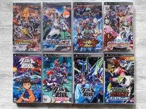 SONY PSP Kamen Rider & Great Battle & Heroes' Vs & Danball Senki  Tiger & Bunny - Picture 1 of 16
