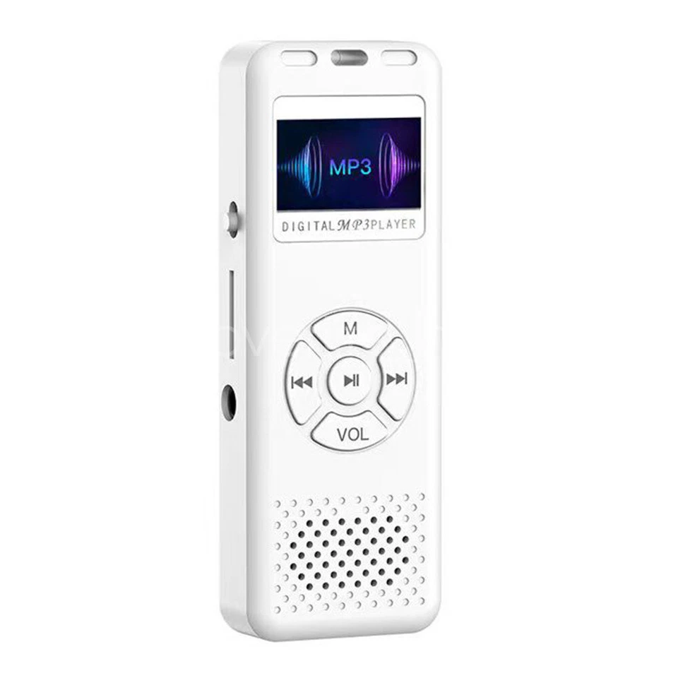 64GB Mini MP3 Player Speaker Digital Voice Recorder Audio Recording FM Radio US - Image 1 of 4
