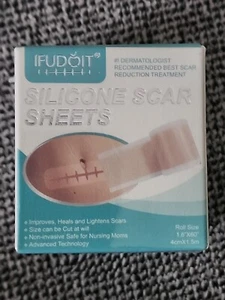 Scar Removal Silicone Tape for Hypertrophic Scars & Keloids, 1.6'' x 75''/150" - Picture 1 of 1