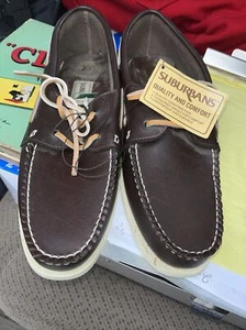 Suburbans Leather Shoes Loafer  Man 10.5 Men MINT - Picture 1 of 5