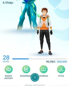 Pokémon Go Account Livello 28 9Lucido Leggendario - Foto 1 di 12