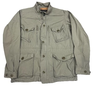 J. Crew NX-631 Military Field Jacket Size M Mens Full Zip Army Vintage - Picture 1 of 7