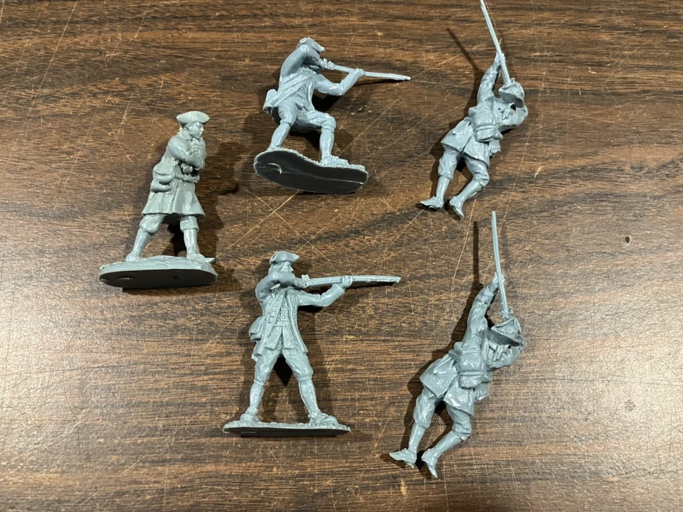 Barzso Playsets resin Colonial Infantry figure lot #2 - Image 1 of 1