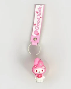Sanrio My Melody KeyChain Bag Charm Good Luck - Picture 1 of 2