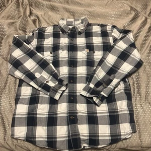 Carhartt Original Fit Herren Hemd Gr. L Langarm kariert Button Down 104447 - Bild 1 von 3