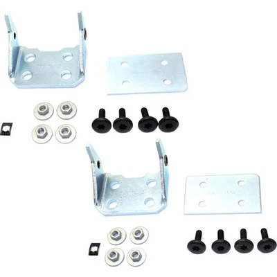Set of 2 Door Hinges Front Driver & Passenger Side Lower for Chevy Suburban Pair - Image 1 of 4
