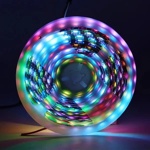 WS2813 WS2815 RGB Led Strip Individually Addressable Dual Signal 30/60/144 Led/m - Picture 1 of 18