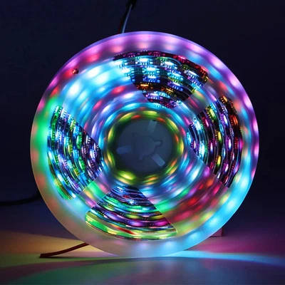 WS2813 WS2815 RGB Led Strip Individually Addressable Dual Signal 30/60/144 Led/m - Image 1 of 4