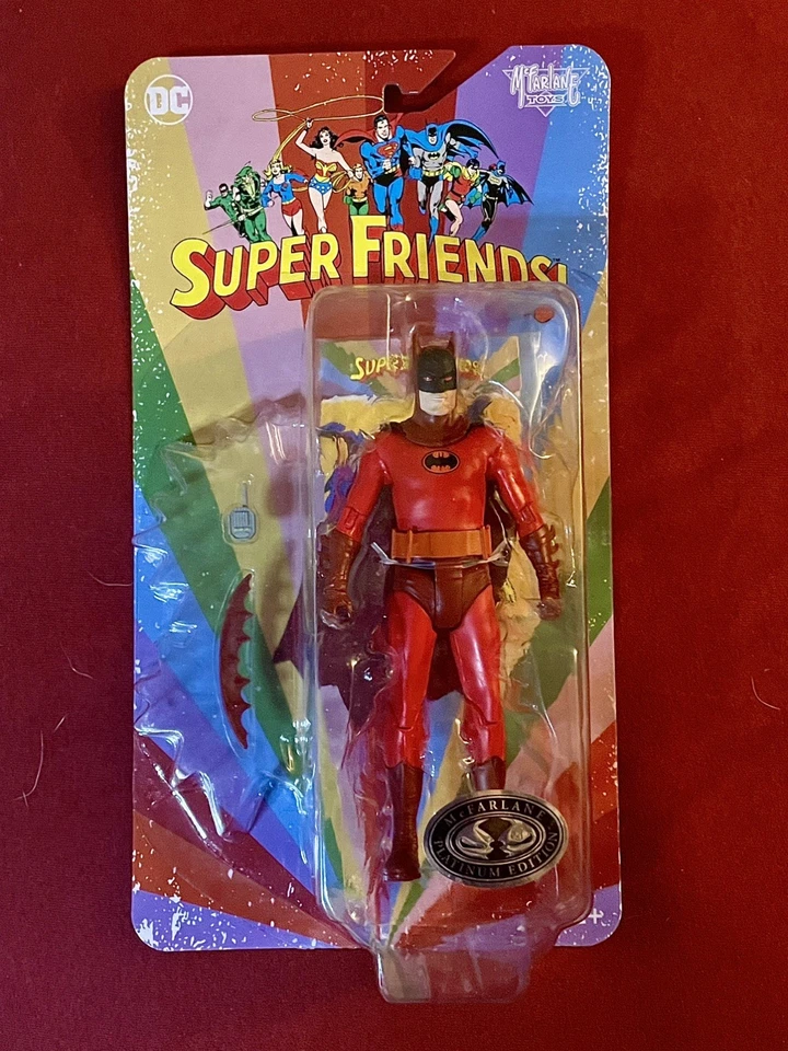 SUPER FRIENDS ROJO BATMAN MCFARLANE EDICIÓN PLATINUM Foto 1 de 4