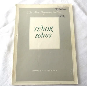 Tenorlieder Stimme & Klavier Boosey & Hawkes Imperial Edition Sydney Northcote - Bild 1 von 11