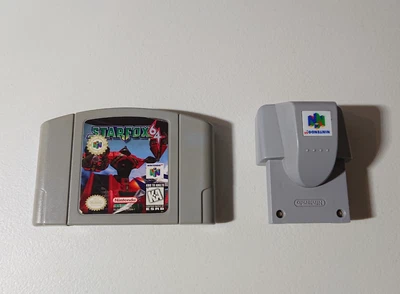 Star Fox 64 | Nintendo 64 Cartridge + RUMBLE PAK ! NTSC (TESTED) - Image 1 of 4