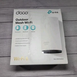 TP-Link Deco Exterior Malla WiFi (Deco X50-Exterior), AX3000 Doble Banda WiFi 6 Mallas - Imagen 1 de 5