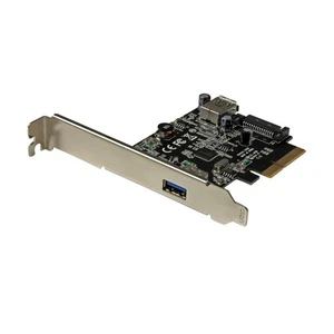StarTech.com PEXUSB311EI 2-portowa karta USB 3.1 (10 Gbps), USB-A 1x zewnętrzna 1x Int - Zdjęcie 1 z 6
