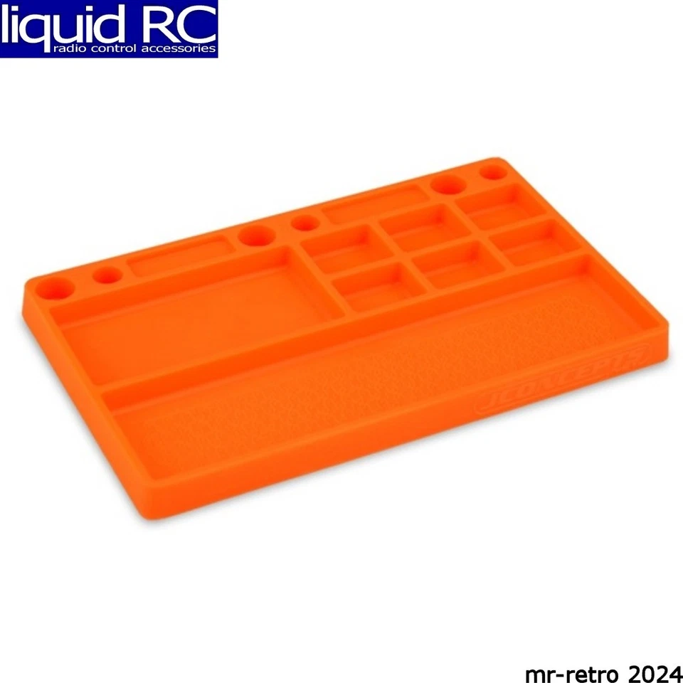 JConcepts 2550-6 Parts Tray Orange Rubber Material - Image 1 of 1