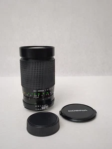 Vintage Cosina 35-200 mm f/4-5.6 MC obiettivo macro-zoom manuale con attacco Nikon F Giappone - Foto 1 di 16
