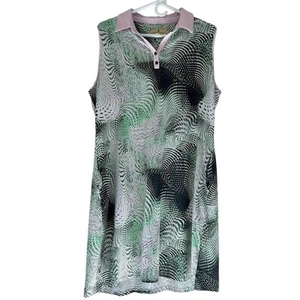 Sport Haley sports preppy athletic golf tennis pockets collared dress XLarge - Picture 1 of 11
