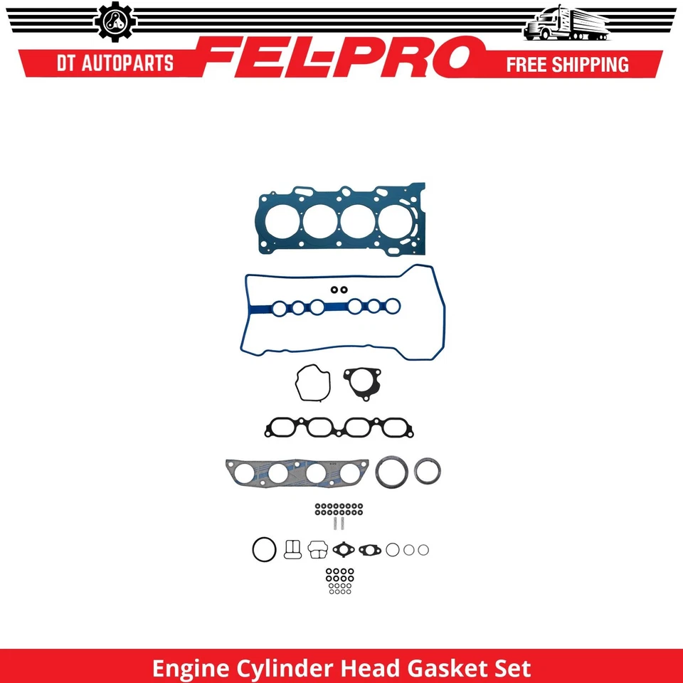 Para 2000-2002 Toyota Corolla 1.8L L4 conjunto de junta de cabeça de cilindro de motor Fel-Pro - Imagem 1 de 1