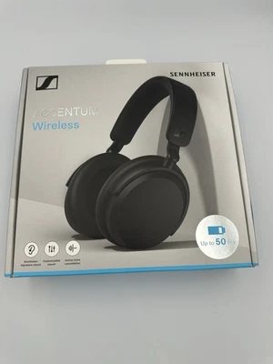 Sennheiser Accentum Wireless Bluetooth Headphones Black Brand New - Image 1 of 3