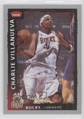 2008-09 Fleer Charlie Villanueva #83 - Image 1 of 2