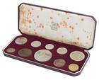 1953 ROYAL MINT QUEEN ELIZABETH II PROOF SET in original box coins