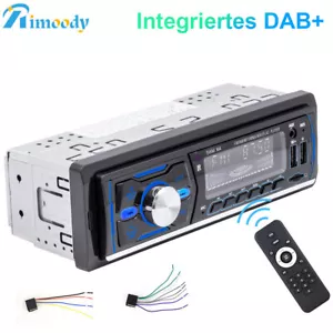 DAB+ Autoradio RDS AM FM Bluetooth Freisprecheinrichtung 2x USB SD AUX IN 1 DIN - Bild 1 von 18