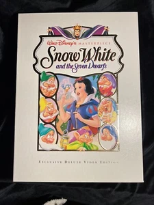 Disney's MASTERPIECE Snow White & the Seven Dwarfs VHS BOX SET, 10 Lithographs - Picture 1 of 17
