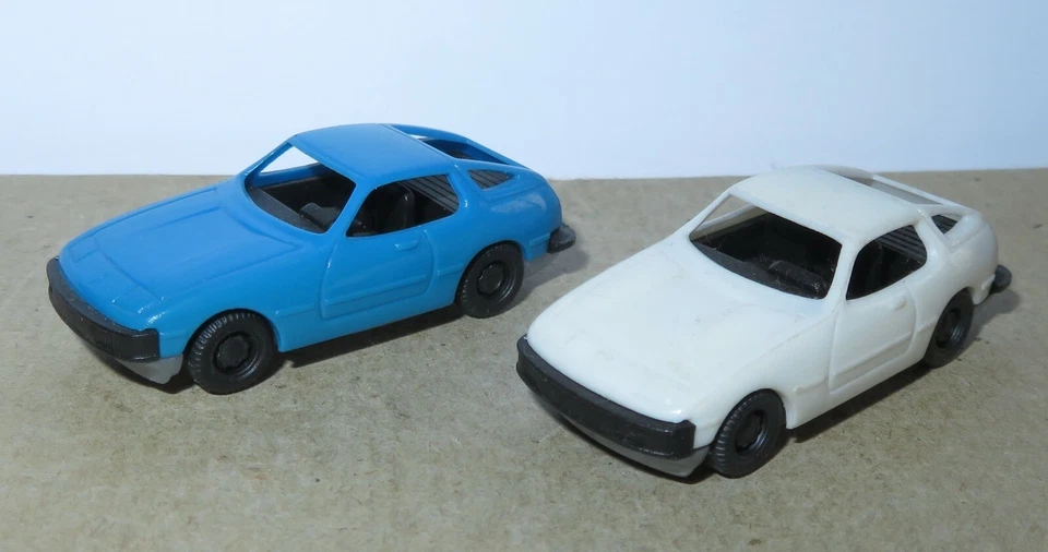 MICRO BRUDER HO 1/80 idem 1/87 PORSCHE 924 au choix - Photo 1/1
