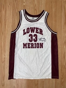 Maglia retrò firmata autografata Kobe Bryant Lower Merion lakers liceo - Foto 1 di 5