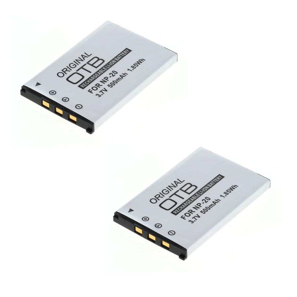 2x Akku Ersatzakku für Casio Exilim EX-Z70 EX-Z75 EX-Z77 EX-Z770 NP-20 - Bild 1 von 1