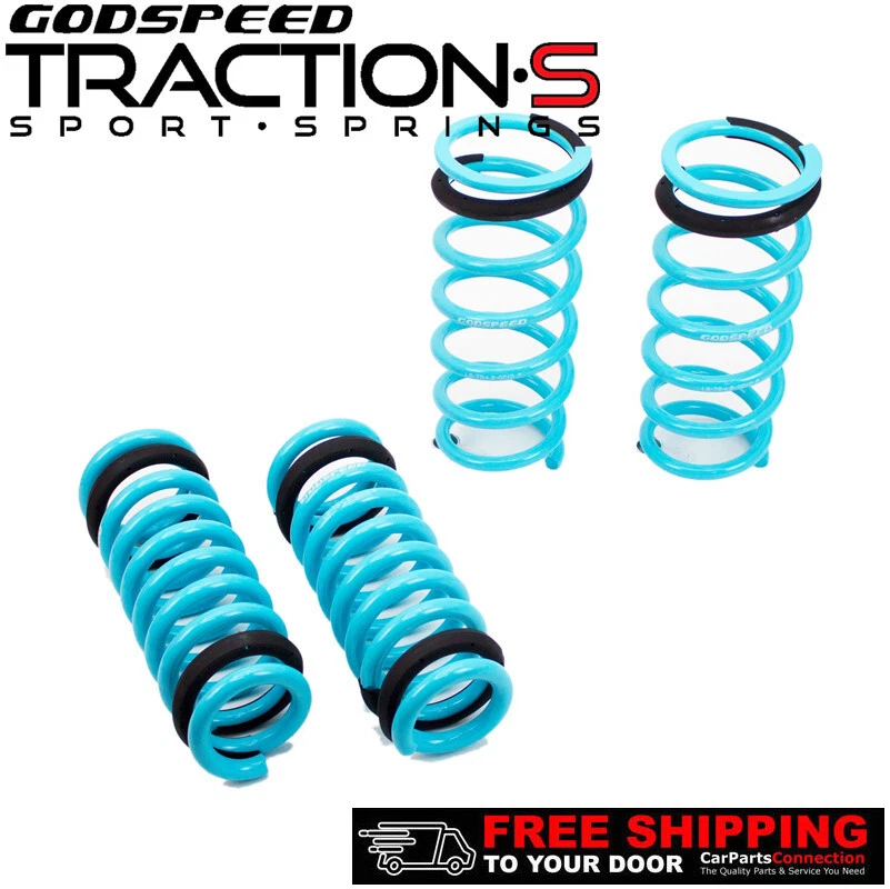 Muelles reductores Godspeed Traction-S para LEXUS IS200T/IS250/IS300/IS350 2014+ Foto 1 de 2