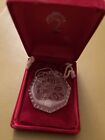  1988 WATERFORD CRYSTAL 12 Days of Christmas Ornament 5 GOLDEN RINGS, used