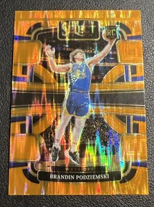 2023-24 SELECT BRANDIN PODZIEMSKI RC ORANGE FLASH CONCOURSE #93 WARRIORS V - Picture 1 of 2