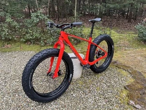 Specialized Fatboy Carbon Large Fat Tire Mountain Bike MTB Fatbike - Picture 1 of 9