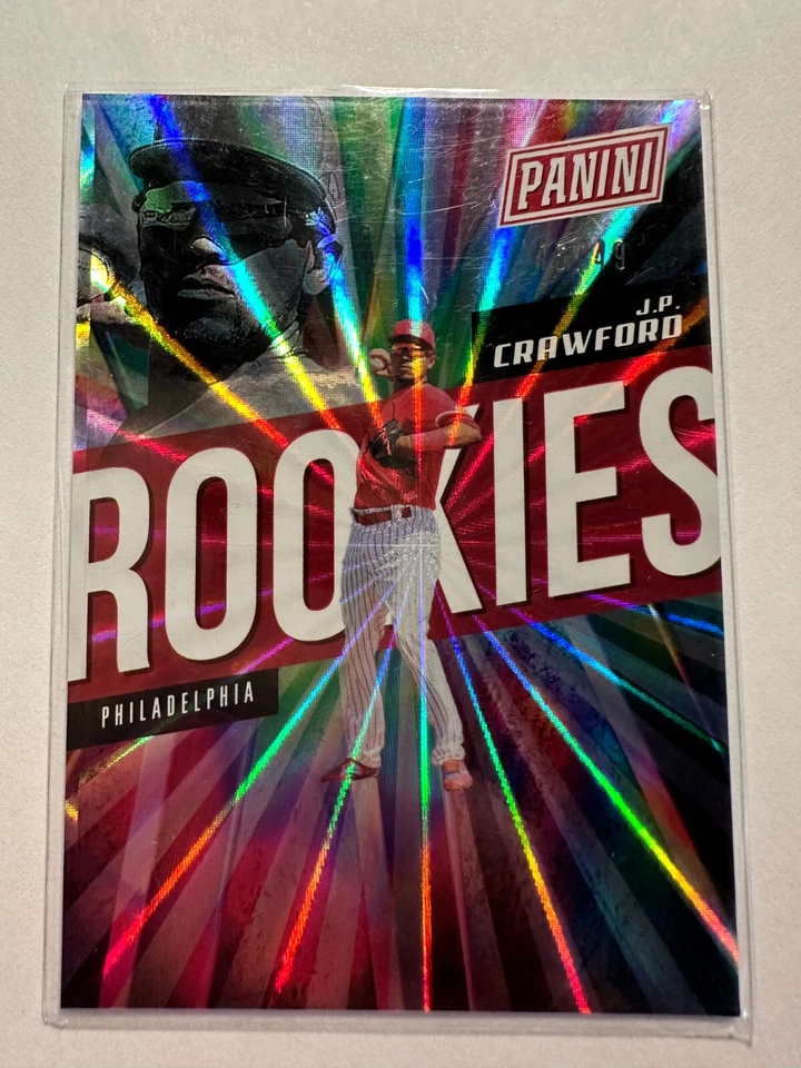 K56,025 - 2018 Panini National Convention Rainbow Spokes #113 J.P. Crawford #/49 - Image 1 of 1