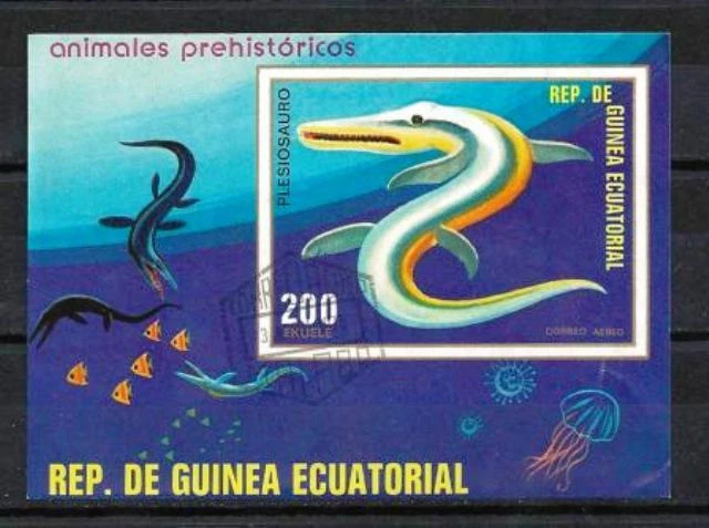 史前动物 赤道几内亚 (17) 二手 块已取消 — 第 1/1 张图片