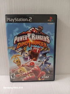 Power Rangers: Dino Thunder (PlayStation 2 [PS2], 2004) CIB, usado, probado, THQ - Imagen 1 de 3